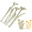 Flowers set Metal Cutting Dies Stencil for DIY Scrapbooking Paper Cards Decor OZ