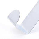 2Pcs  Stainless Steel Metal Over Door Hooks for Clothes Coat Robe Hanger BD3C