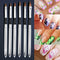 Professional Round Sable Acrylic Nail Art Brush Various Size 2 4 6 8 10 12 HNK