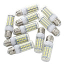 10 x E27 8W 69 LEDs 5050 SMD Corn Light Bulb Spot Lamp White 6500K 500lm =