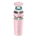Air Humidifier Low Noise Fine Mist Spray Humidifier for Car Home (Pink) A