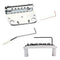 Exquisite 6 String Guitar Tremolo Bridge Tailpiece Set for Jazzmaster Guitar