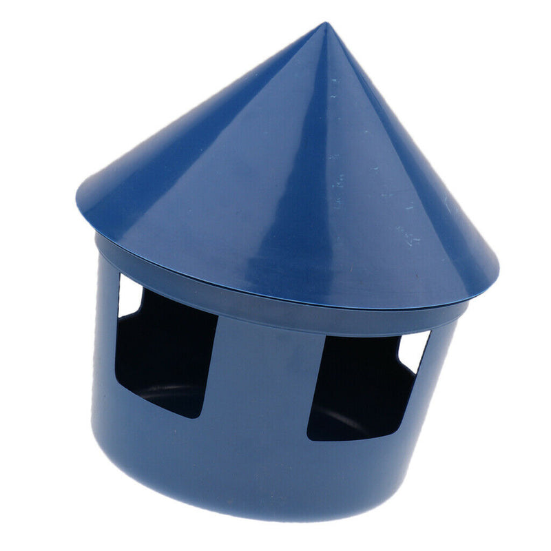 2 Pcs Plastic Hanging Bowl Feeding Bowl Bird Dog Food Water Cage Container