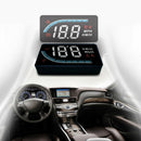 Car HUD OBD 2 II Head Up Display Speed Projector Overspeed Warning Alarm System