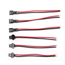 10Pairs 10cm Long JST 2Pins Plug Male/Female Wire Connector Quick Connect3C