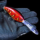 6pcs Wobbler Plastic Fishing Lure 115mm 17.5g Artificial Baits w/Steel Ball