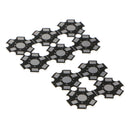 10pcs LED Heatsink Heat Sink Aluminum Base Plate for 1W 3W Light Lamp Bulb