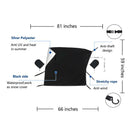 Windshield Snow Cover Deicing Wiper Sun Shield Protector For Truck And Suv T8D3