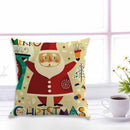 Christmas Xmas Santa Sofa Car Throw Cushion Pillow Cover Case Home Decor