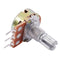 1M Ohm Single Linear Taper 3 Pins Rotary Potentiometers Pots 5 Pcs W6T6
