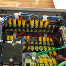 600V 15A Double Row 12 Positions Screw Terminal Block with Barrier Strips
