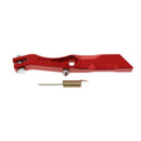 24cm 9" Stand Supporter Kickstand Foot Side Stand for BWS Motorcycle Red