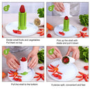 Creative Vegetable Slicer Kitchen Cut Tool Cucumber Carrot Divider Fruit Peelers