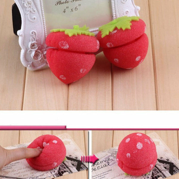 6Pcs Magic Hair Curlers Rollers Curler Soft Sponge Foam Balls Curling RolleS Hn