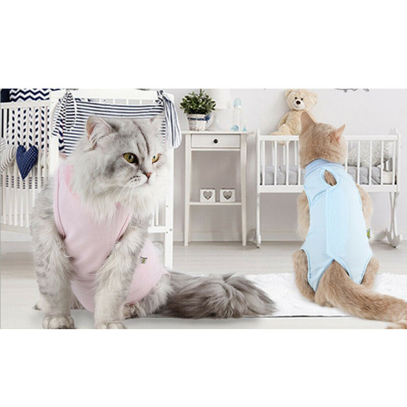 2x M Size After Surgey Wear E-Collar Alternative Apparel for Cats & Dogs