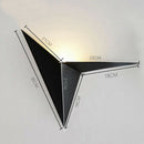 Led Triple-Cornered Wall Lamp Bedroom Bedside Lamp Living Room Aisle Stairc