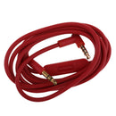 Replacement Audio Cable with Mic for Beats by Dr. Dre Headphone red