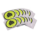 100 Pack Bright Fluorescent    Paper Target Stickers 7.5cm