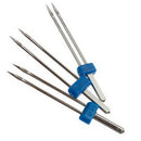 3pcs Twin Double Needle Size 2.0/90, 3.0/90, 4.0/90 Sewing Machine Needles LJAU