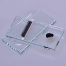 2In1 Eyelash Extension Crystal Glass Eyelashes Glue Pallet Adhesives Tray Holder