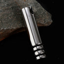 Memorial Charms Pendant for Necklace Keyring Jewelry Pendant Cylinder Shape