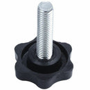 8 Pcs M8 x 30mm Male Thread 32mm Hex Shaped Head Clamping Screw Knob C3R8