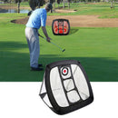 Folding Golf Chipping Net Home Practice Target Ball Basket Bucket Equipment