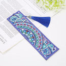 DIY Special Shaped Diamond Painting Leather Bookmark Tassel Book Marks Gift