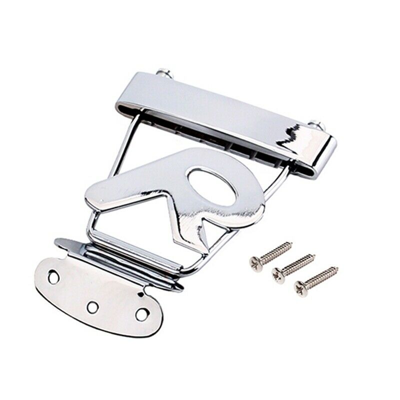for 6 String Trapeze Tailpiece Adjustable Guitar Tailpiece Bridge with Scre