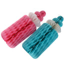 Baby Shower Birthday Decoration Lovely Honeycomb Baby Bottle Hanging DecorFT