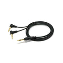 6.35mm Male Stereo to 2x 6.35mm Male Right Angle Y Splitter Audio Cable