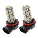 2X 12Volt H11 H8 LED Car Daytime Running Light Fog Lamp Auto Replacement