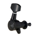 Black 6r Hand Electric Guitar Locking Tuner Tuning Pegs Machines Heads Buttons