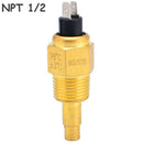 2X(Vdo 1/2 Npt 21Mm Thread Engine Oil Temperature Sensor Water Temperature