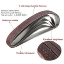 20Pcs 13X457Mm Zirconia Abrasive Sanding Belts 40/60/80/120 Grit S4A6
