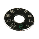 Function Dial Mode Plate Interface Cap Button Label for Canon EOS 6D EOS 5D3