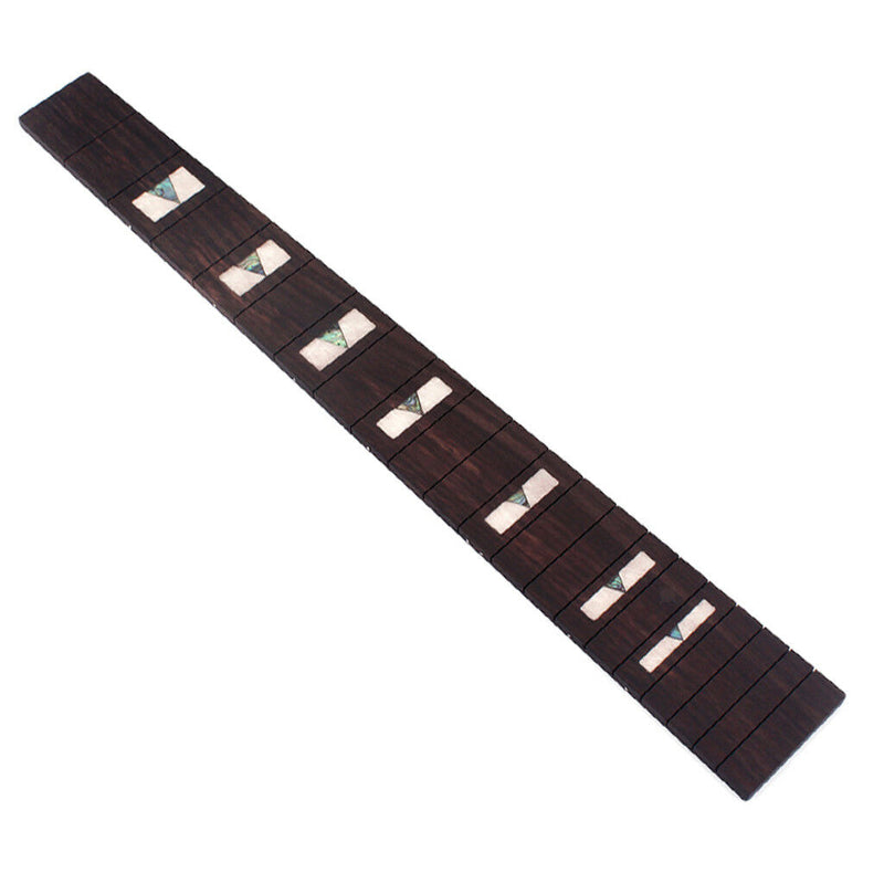 Rosewood Acoustic Folk Guitar Fretboard Fingerboard 20 Frets w/ Shell Inlay