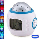 Sky Star LED Night Light Projector Lamp Bedroom Digital Musical Alarm