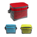 Insulated Lunch Box Cooler Bag Tote Carry with Shoulder Strap Picnic Red
