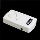 New White Wireless Window Door Vibration Alarm Home Security System