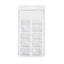 100pcs/Box Quick Building Poly Gel Mold False Tips Nail UV Extension Builde M7H3