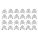 24 Packs Marine Boat Stainless Steel Large Clamshell Vent / Wire Cable Cover