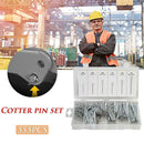 555pcs/Set Stainless Steel Split Pins Clevis Cotter Pin Fasteners Parts Tool Kit