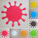 Water-Drop Shape Silicone Drink Coasters Table Cup Mat Home Decor Drink Cup