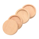 50pcs Natural DIY Blank Cameo Charms Cabochon Settings Pendant Tray 25mm