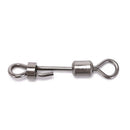 10x Steel Quick Lock Swivels Interlock Snap Fishing Lure Tackles Carp Fishin&M