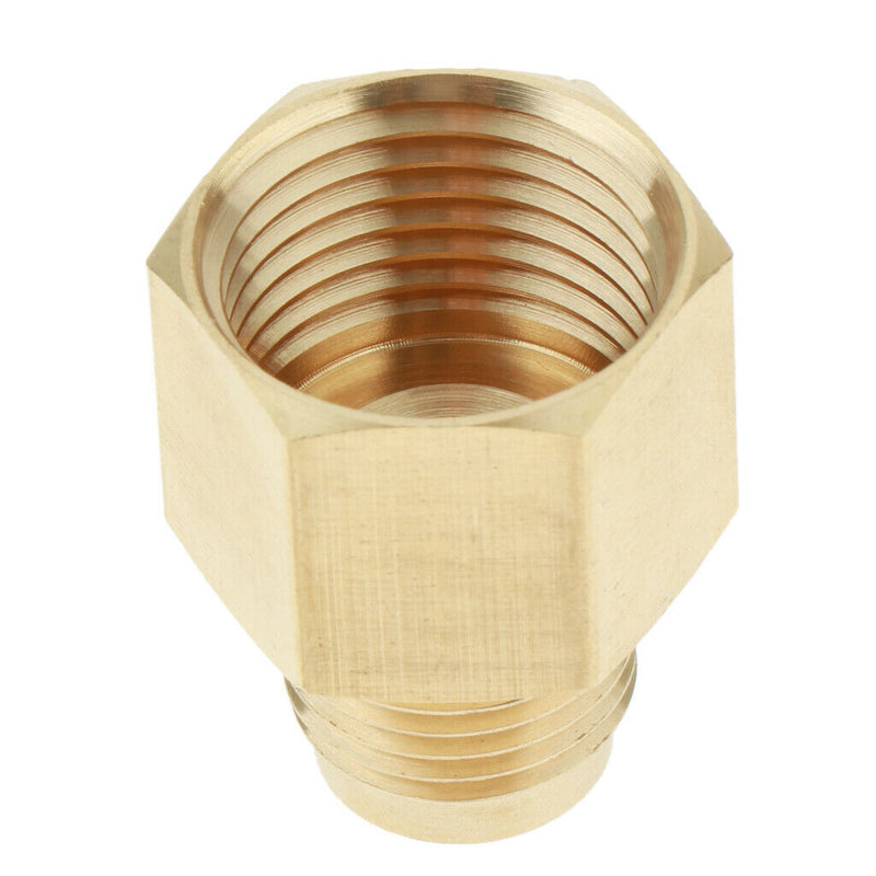 3/8 1/2 NPT Flare Connect The Adapter For Solid Brass Gas Heater Pipe