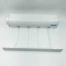3.2M 4 Lines Wall Mounted Clothes Hanger Dryer Hanger Clothesline Outdoor L O7C4