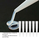 6pcs/Set 105mm Caulking Nozzle Plastic Glass Glue Nozzle Structural Glue Mouthes