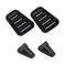 Black Intake Grille Cover & Engine Cover Hinge 4x for 1/10 TRX-4 RC Car Buggy